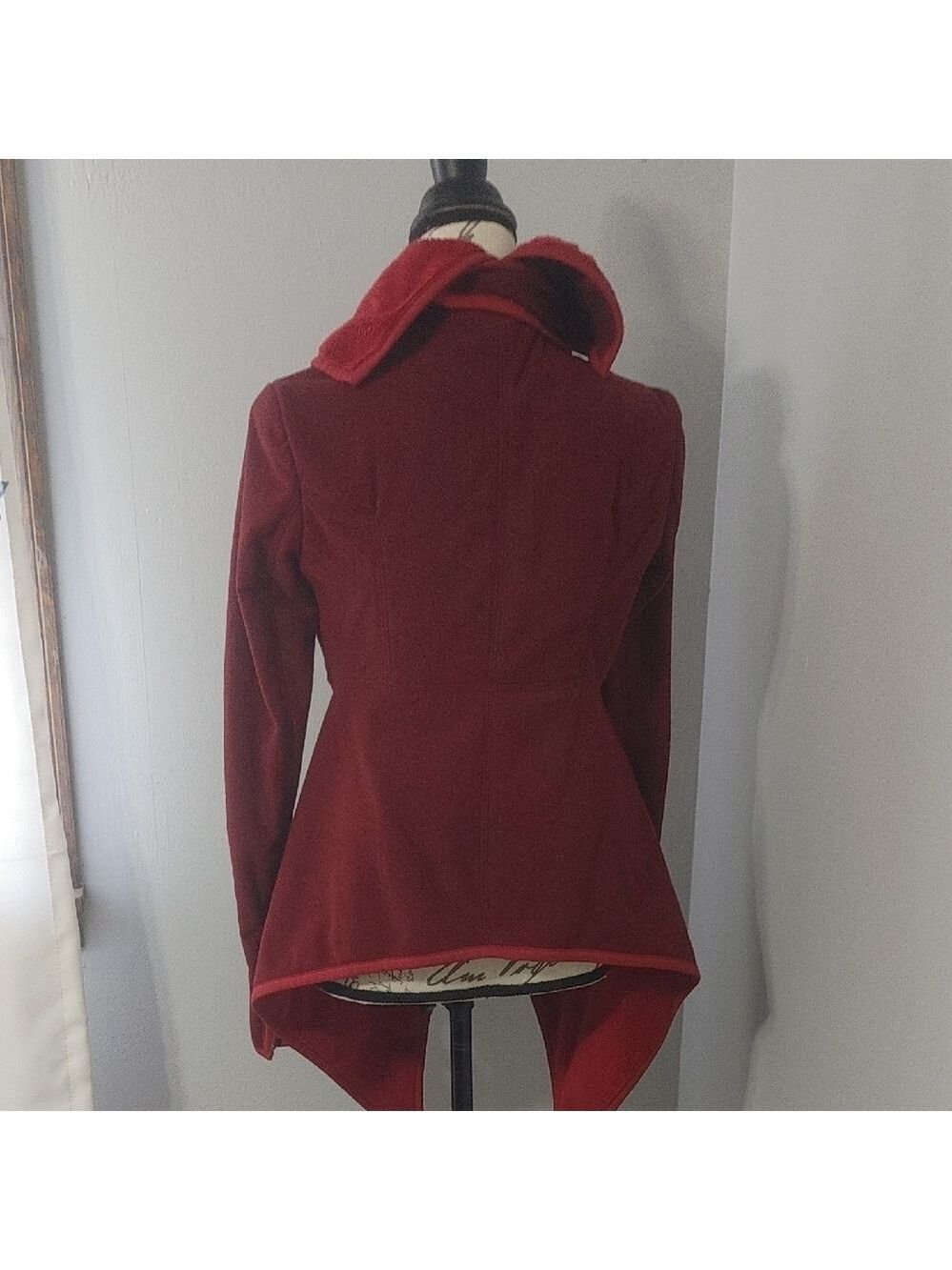 Lululemon Presence Of Mind Jacket Deepest Cranberry Size 6 Fleece Burgundy Red - Picture 7 of 13